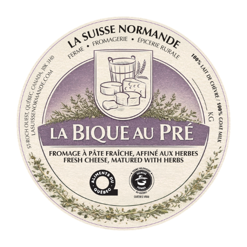 Étiquette - Bique au Pré (La)